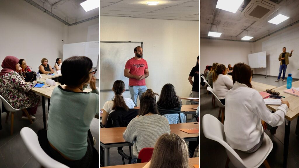 alumnat dels cursos subvencionats d’Emprenedoria i Monitor/a de Lleure a Granollers