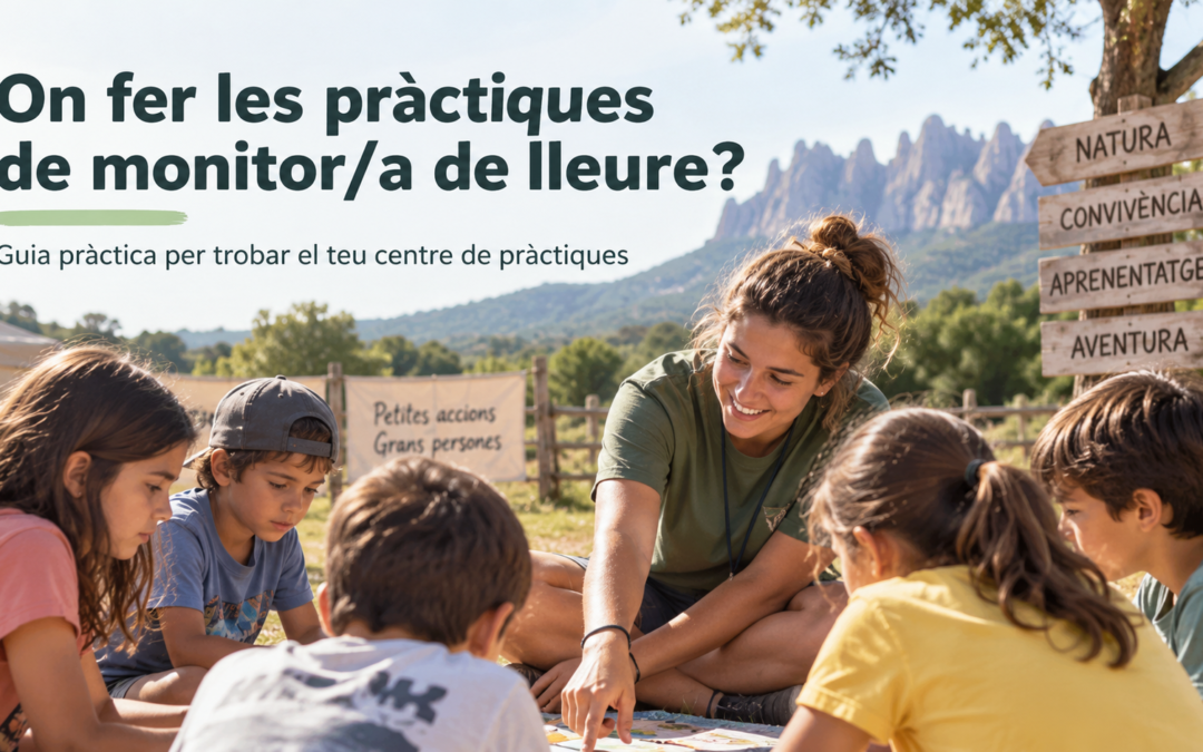ON FER LES PRÀCTIQUES DE MONITOR/A DE LLEURE? GUIA 2026