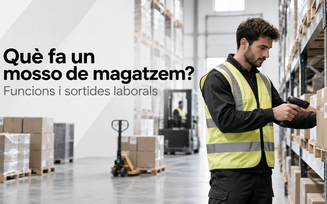 Què fa un mosso de magatzem? Funcions i sortides laborals