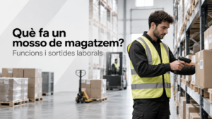 Què fa un mosso de magatzem? Funcions i sortides laborals